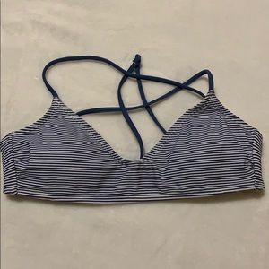Stripped Bikini Top